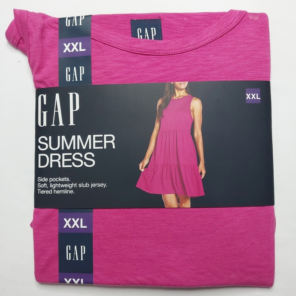 Gap Summer Dress Very Berry‎ Dress Size XXL